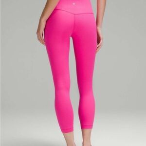 Lululemon align ribbed high rise 25”